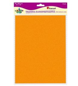 Tkanina samoprzylepna A4 20x28,5cm mix kolor. 3szt