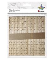 Drewniane patyczki karbowane 10x114mm 50szt