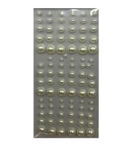 Perełki samoprzylepne okrągłe 90szt