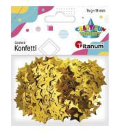 Konfetti Gwiazdki złote14g