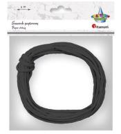Sznurek papierowy 3.5mmx5m czarny
