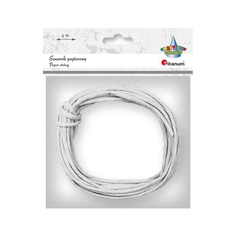 Sznurek papierowy 3.5mmx5m szary