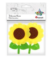 Filcowe słoneczniki 3D 2szt