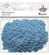 Kulki styropianowe 8g jasnoniebieskie mix 4-6mm
