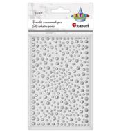 Perełki samoprzylepne okrągłe białe 325szt