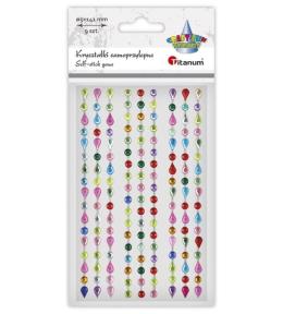 Perełki samoprzylepne Paski mix 9szt