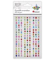 Perełki samoprzylepne Paski mix 9szt