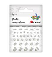 Kryształki samoprzylepne okrągłe 43szt