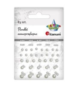 Kryształki samoprzylepne okrągłe 43szt