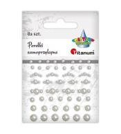 Kryształki samoprzylepne okrągłe 48szt