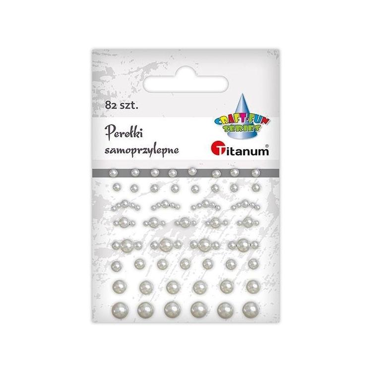 Kryształki samoprzylepne okrągłe 48szt