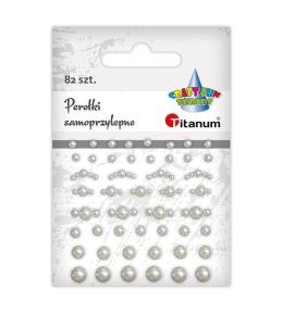 Kryształki samoprzylepne okrągłe 48szt