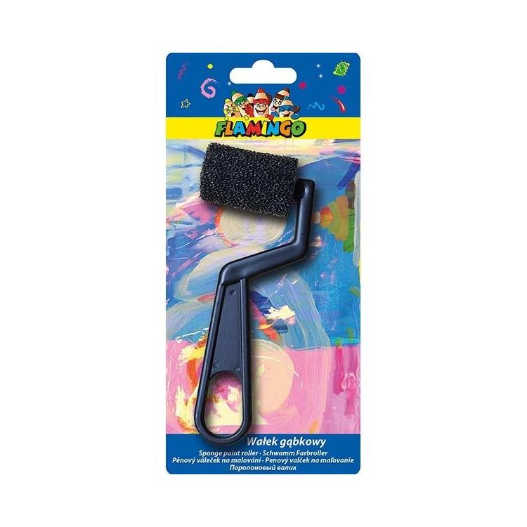 Wałek gąbkowy gładki czarny