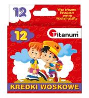 Kredki świecowe 12 kolorów