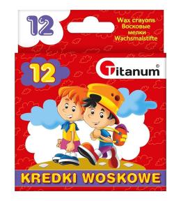 Kredki świecowe 12 kolorów