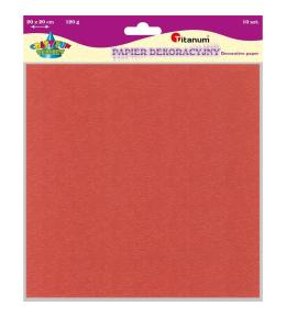 Papier dekoracyjny tłoczony kwiaty mix 10szt