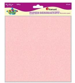 Papier dekoracyjny Rock 20x20cm 120g mix 10szt