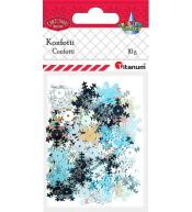 Konfetti płatki śniegu 10g