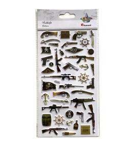 Naklejki wypukłe mix 41szt