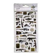 Naklejki wypukłe mix 41szt