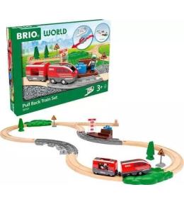 Brio Zestaw Pull Back Train