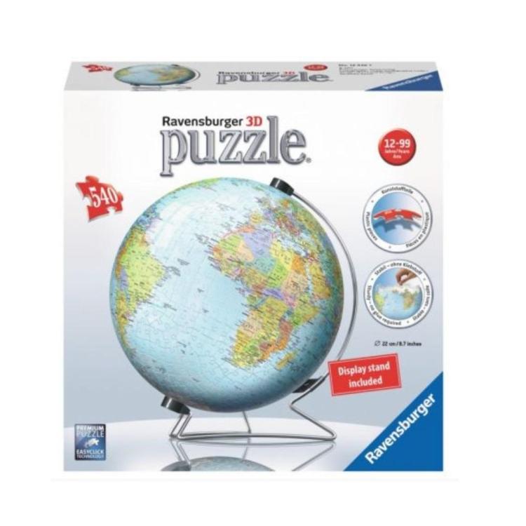 Puzzle 3D Globus 540 elementów