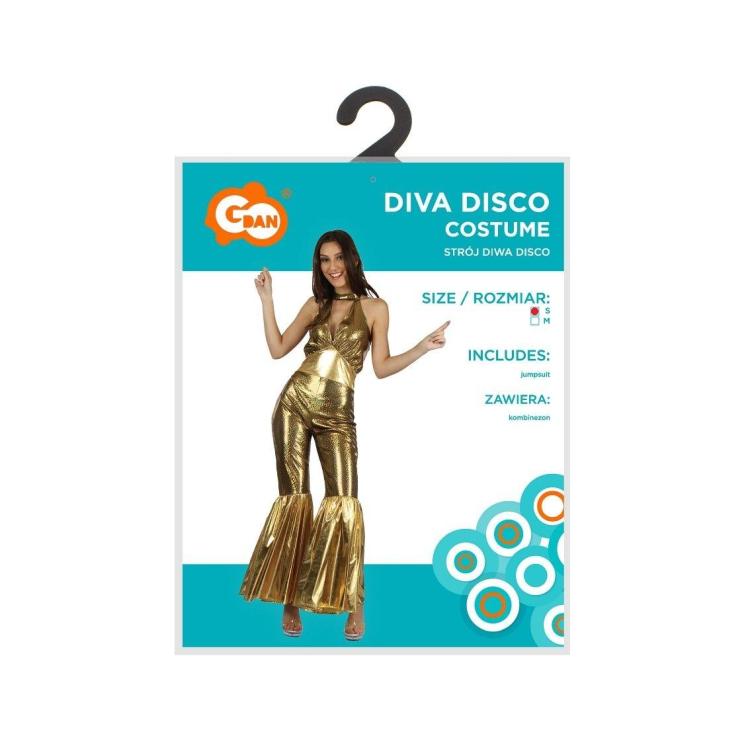 Strój dla dorosłych Diwa Disco rozm. S