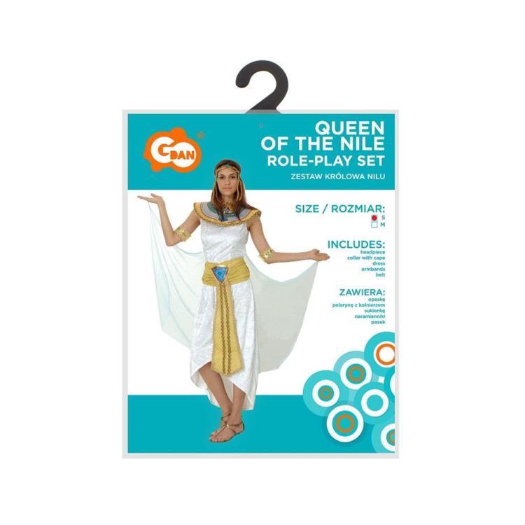 Strój dla dorosłych Królowa Nilu rozm. S