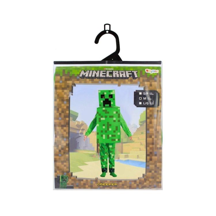 Strój Creeper Fancy - Minecraft (licencja) XS