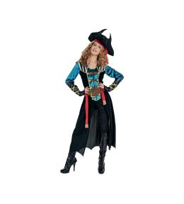 Strój dla dorosłych morska Piratka rozm. M