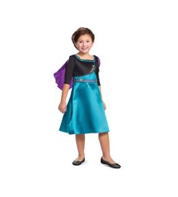 Strój Anna Queen Basic - Frozen 2 rozm.M 7-8 lat