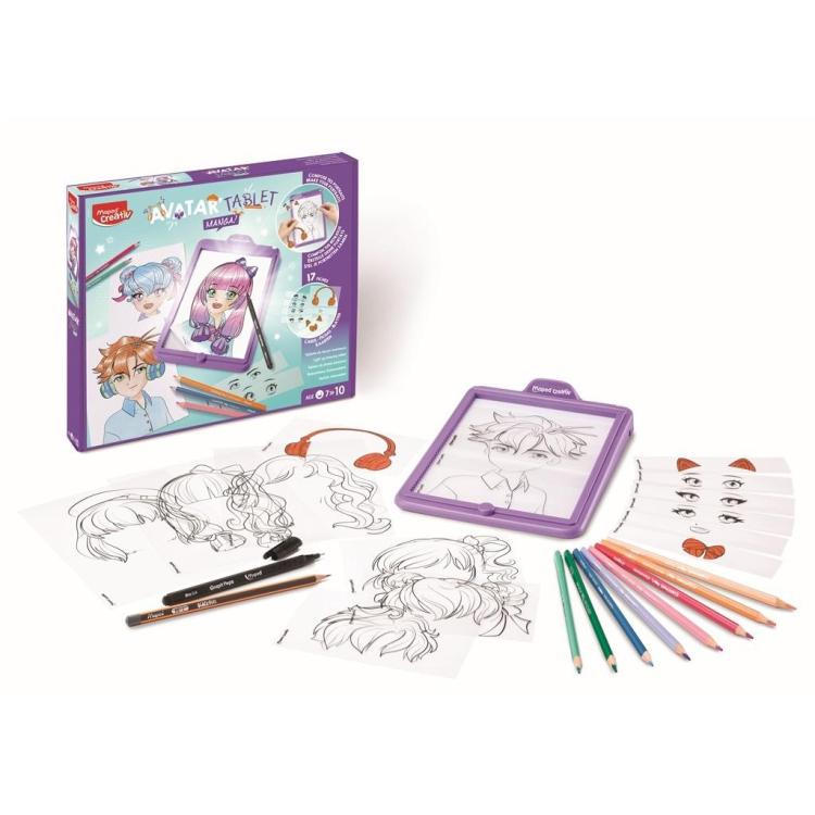 Podświetlana tablica Avatar Studio Manga MAPED