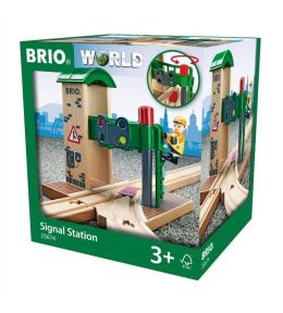 Brio Zwrotnica z Sygnalizacją