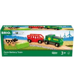Brio Pociąg na baterie Farma