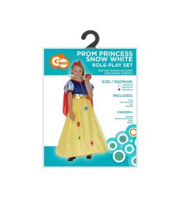 Strój dla dzieci Suknia Królewna Śnieżka r.130/140