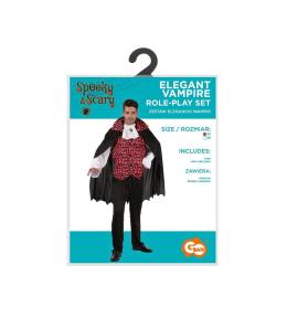 Strój dla dorosłych Elegancki Wampir rozm. 52