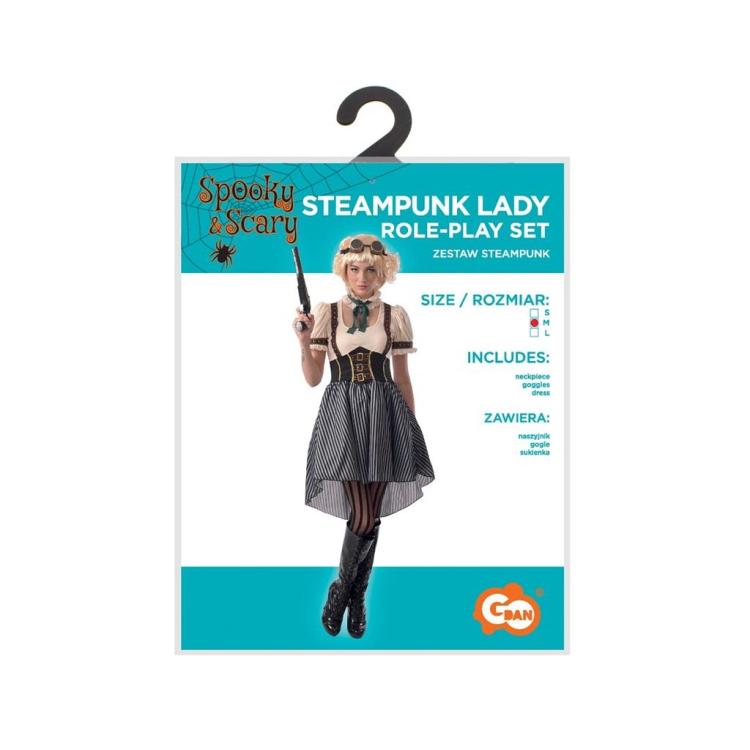 Strój dla dorosłych Steampunk rozm. M