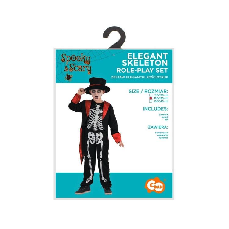 Zestaw dla dzieci Elegancki Kościotrup 120/130cm