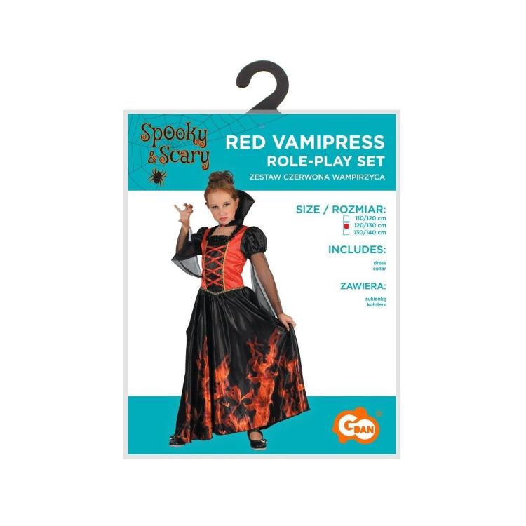 Zestaw dla Czerwona Wampirzyca rozm. 120/130