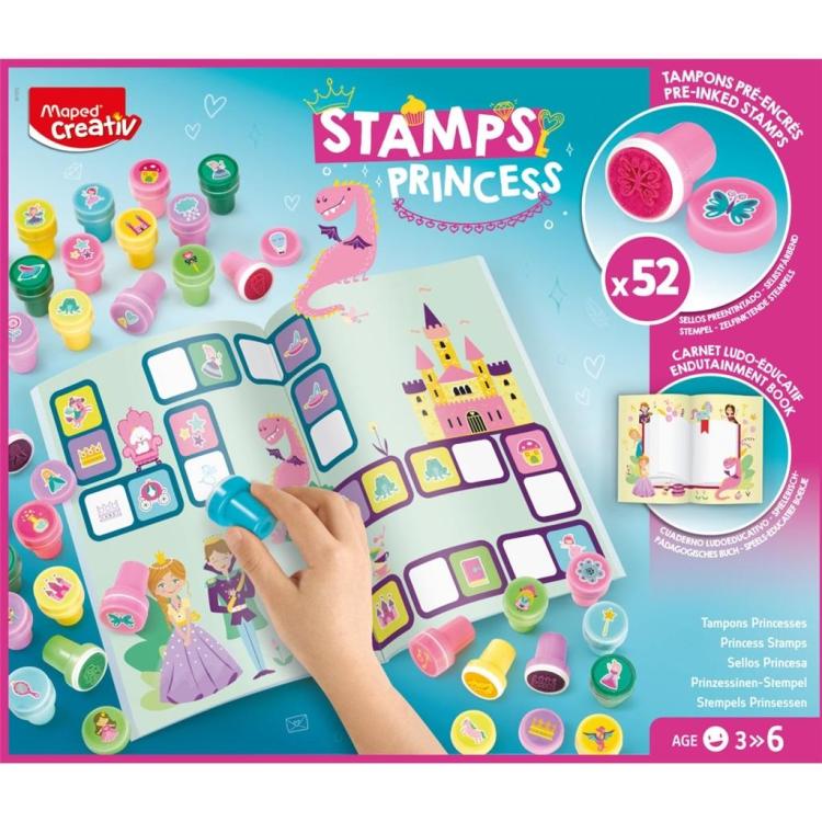 Creativ Kolorowe Stempelki Świat Księżniczek