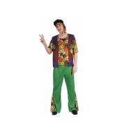Strój dla dorosłych Kolorowy Hipis rozm. 52