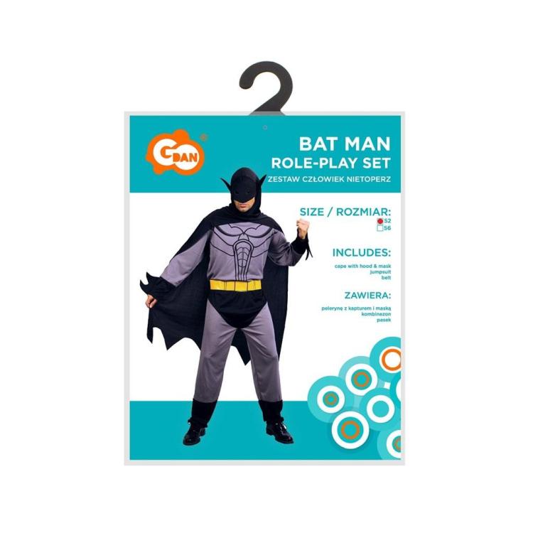 Strój dla dorosłych Człowiek Nietoperz rozm. 52