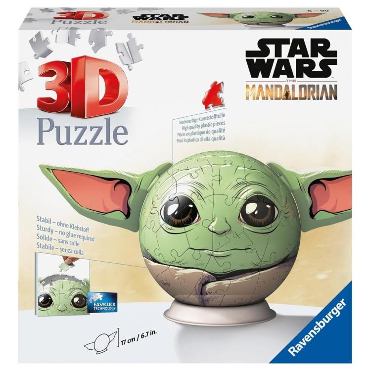 Puzzle 3D 72 Star Wars Grogu Kula