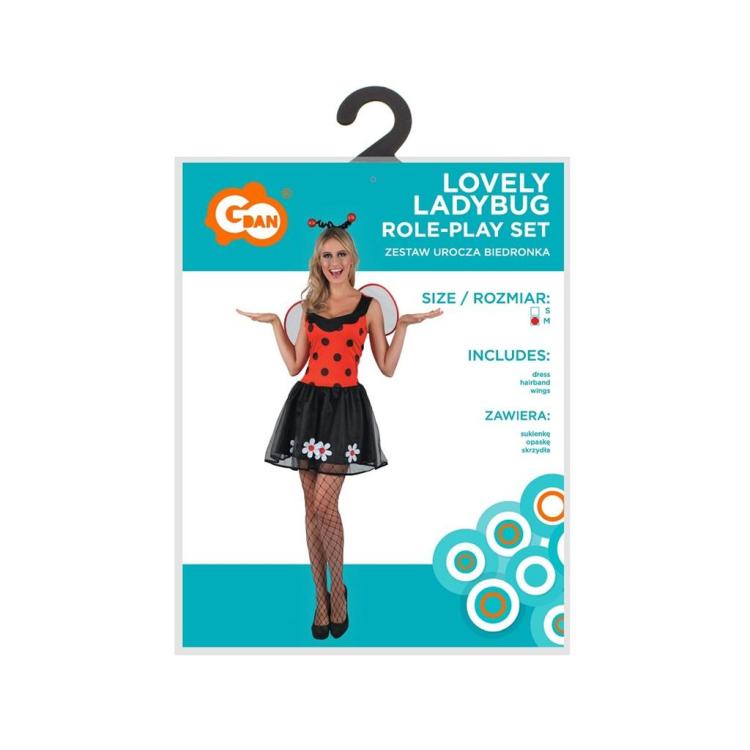 Strój dla dorosłych Urocza Biedronka rozm. M