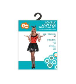 Strój dla dorosłych Urocza Biedronka rozm. M