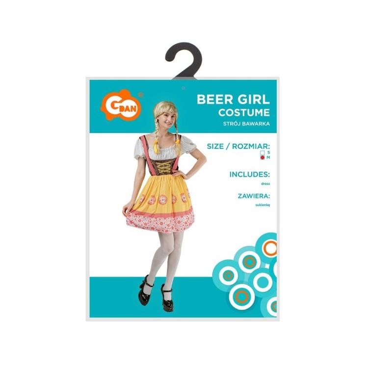 Strój dla dorosłych Bawarka sukienka rozm. M