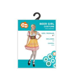 Strój dla dorosłych Bawarka sukienka rozm. M