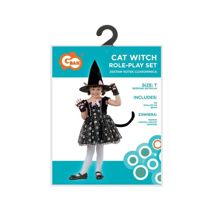 Strój czarownica rozm. 92/104cm