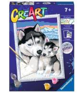 CreArt dla dzieci: Husky