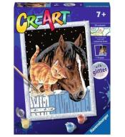 CreArt dla dzieci: Koń i kotek